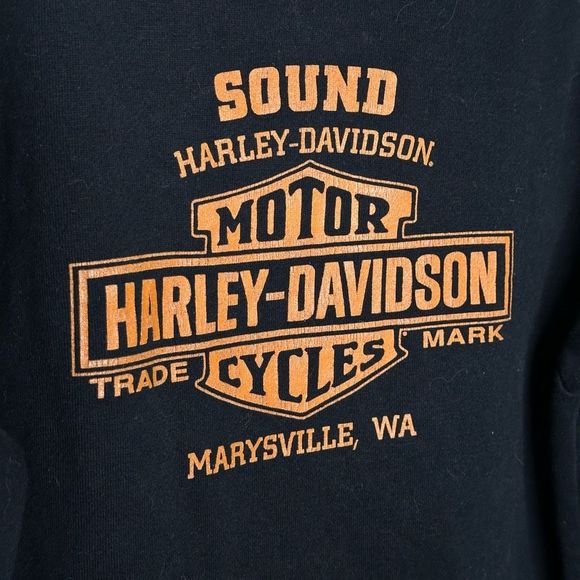 Harley Davidson Full Zip Jacket  Size L - Picture 5 of 7